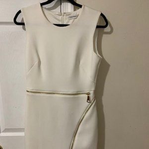 Calvin Klein white dress